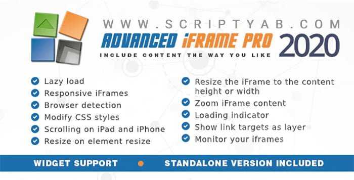 دانلود افزونه Advanced iFrame Pro v2020.1 وردپرس
