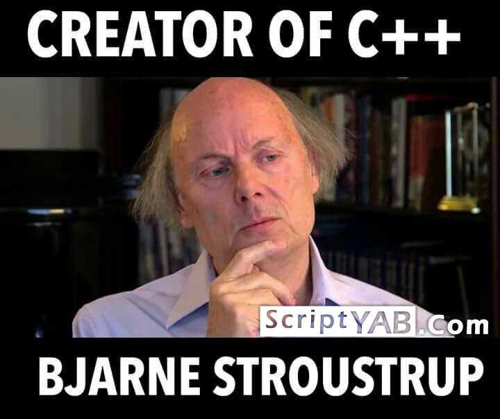 Bjarne Stroustrup سازنده زبان برنامه نویسی سی پلاس پلاس C++