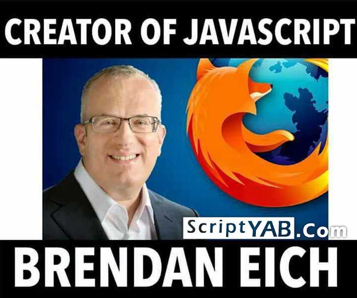 Brendan Eich سازنده زبان برنامه نویسی جاوا اسکریپت Javascript