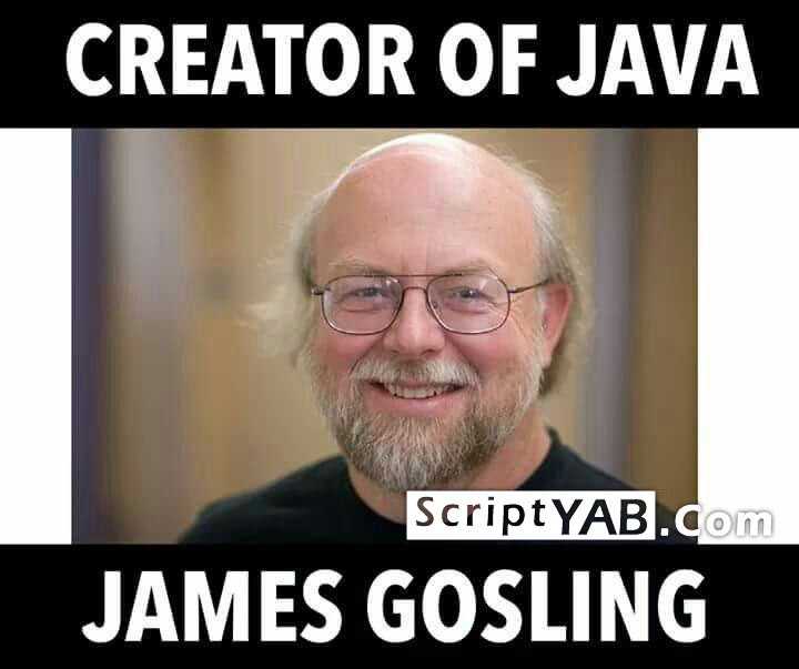 James Gosling سازنده زبان برنامه نویسی جاوا Java