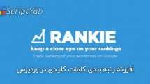 افزونه وردپرس رتبه‌بندی کلمات کلیدی Rankie Rank Tracker