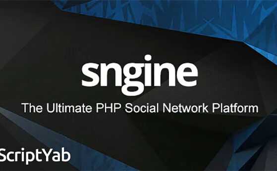 اسکریپت شبکه اجتماعی پیشرفته Sngine v2.7.1 NULLED