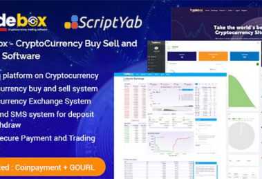 اسکریپت خرید و فروش و ترید ارزهای دیجیتال Tradebox v6.0
