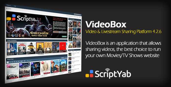 برنامه VideoBox - Video & Livestream Sharing Platform 4.2.6 برای IPS