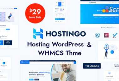 دانلود قالب هاستینگ برای WHMCS و Wordpress - قالب Hostingo