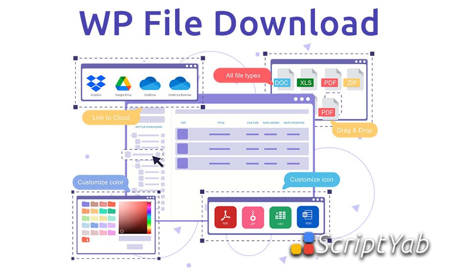 دانلود افزونه وردپرس WP File Download مدیریت فایل‌های دانلودی